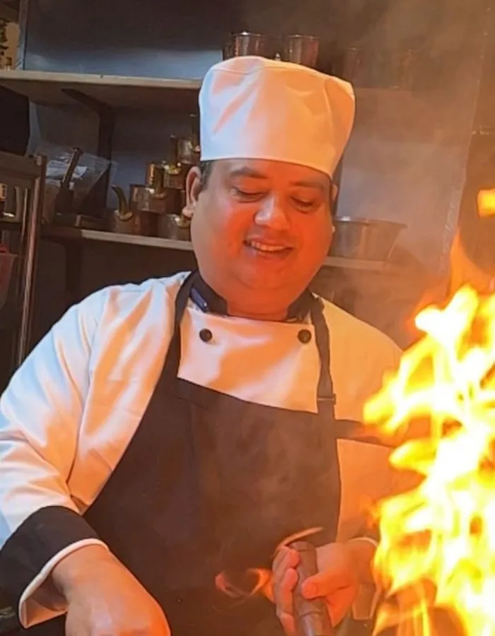 Chef Ali, head chef of Anaya Foods Den Haag
